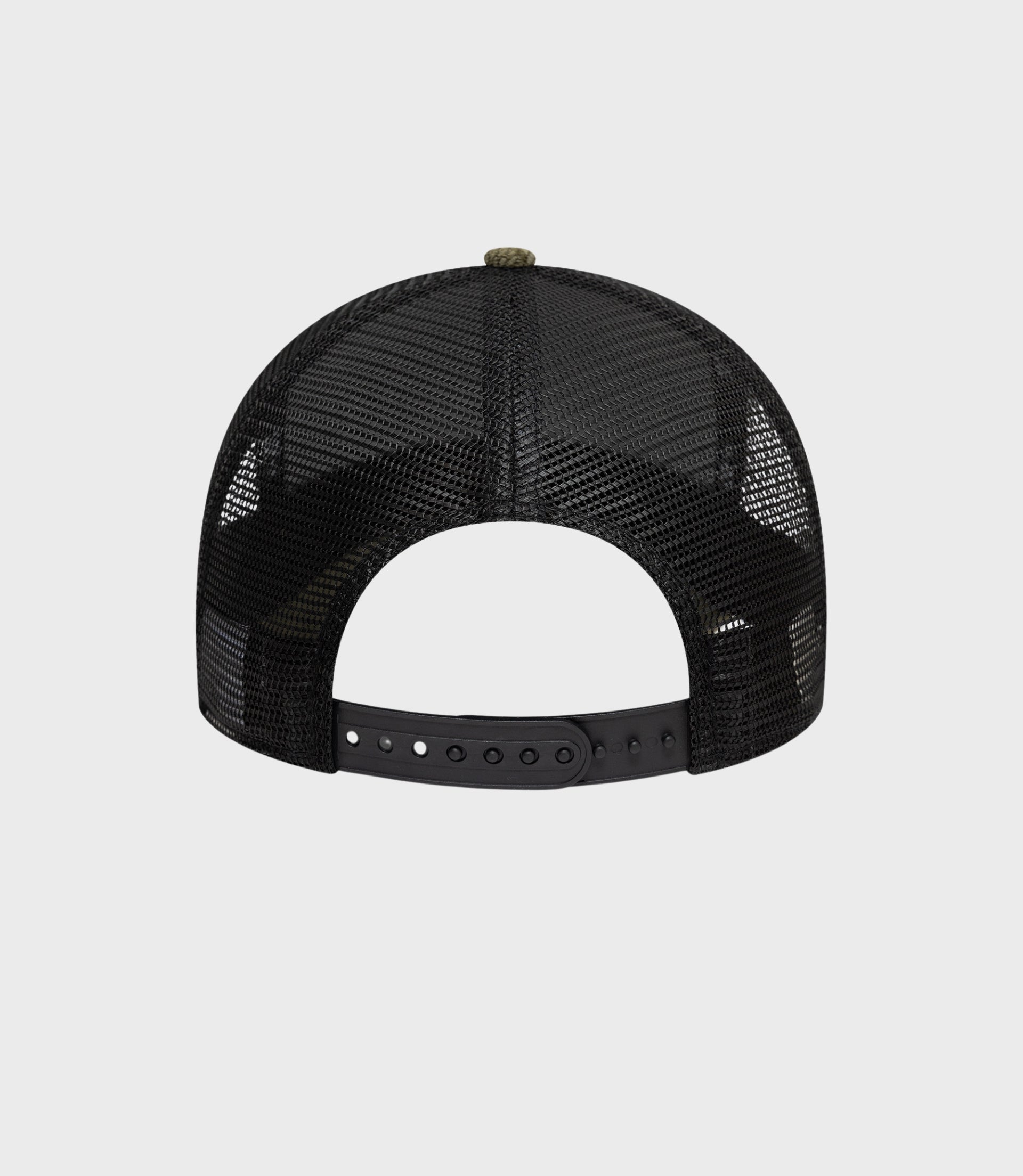 New Era x McLaren Cord Camo 9Forty® E-Frame Trucker Cap - Camo Green