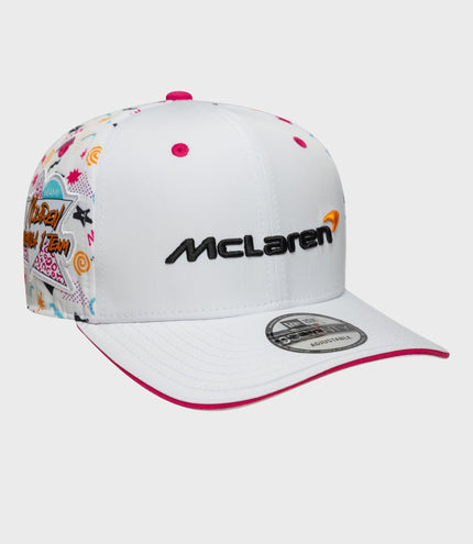 New Era x McLaren Miami 9Seventy Stretch Snap Cap - White