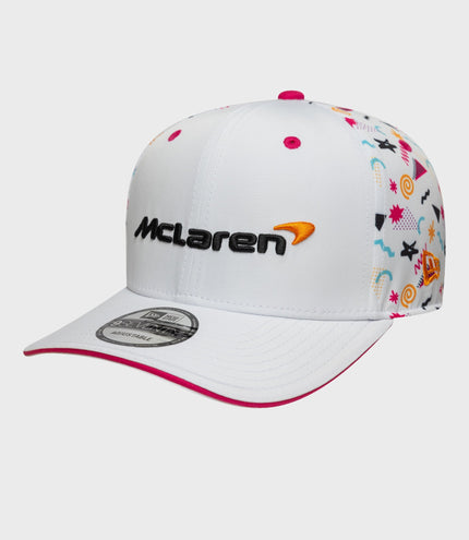 New Era x McLaren Miami 9Seventy Stretch Snap Cap - White