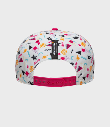 New Era x McLaren Miami 9Seventy Stretch Snap Cap - White