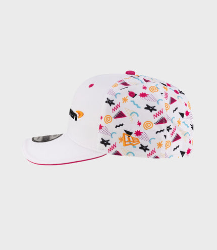 New Era x McLaren Miami 9Seventy Stretch Snap Cap - White