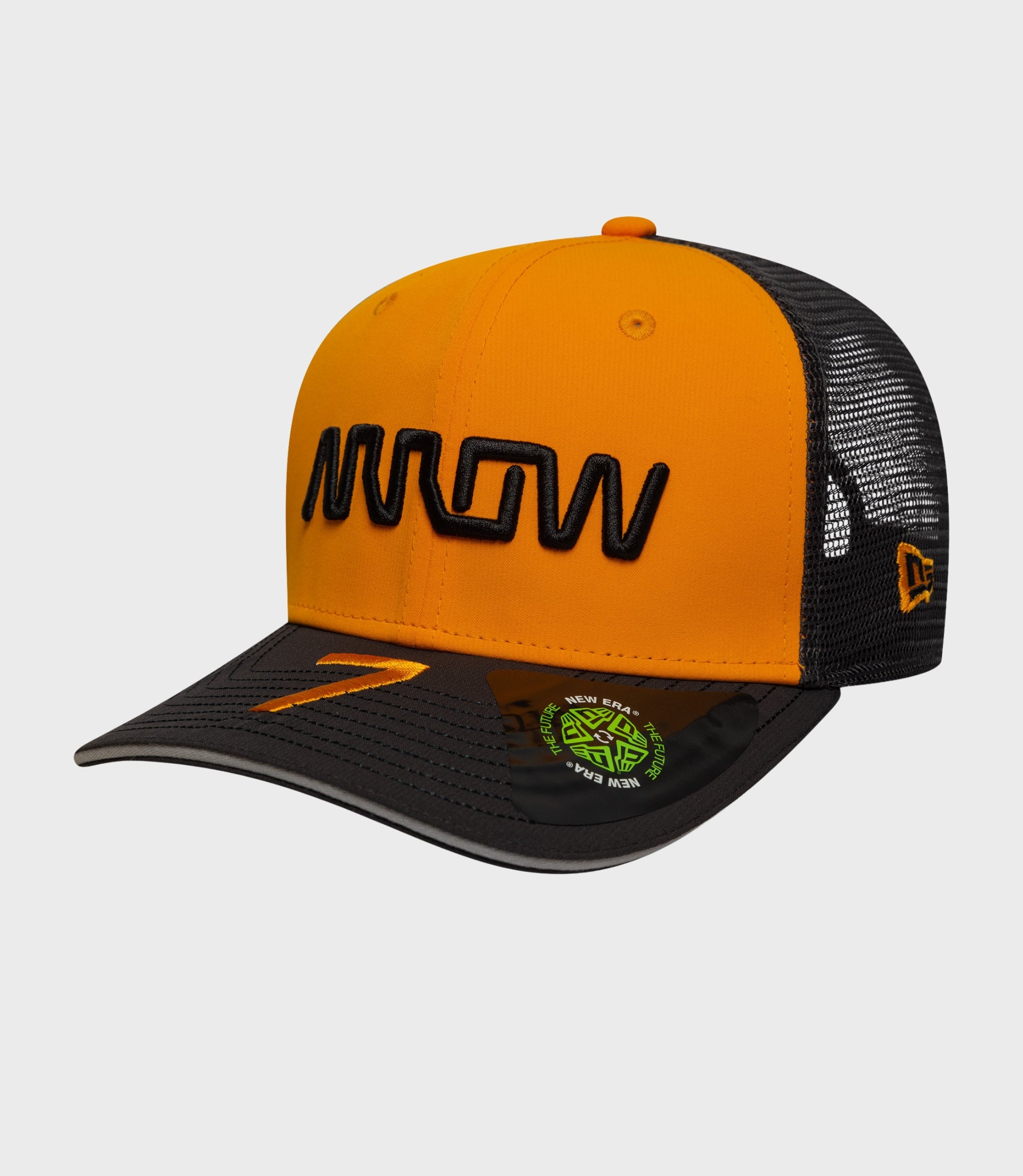 New Era x Arrow McLaren Team 9Seventy Stretch Snap Cap - Papaya