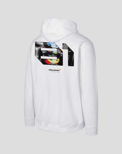 McLaren Mens OP81 Pullover Hoodie - White