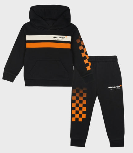 Outerstuff Junior LN4 Mini Fan Hoodie Sweat Pant - Black