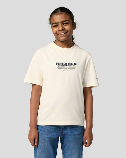 Junior World Tour Graphic T-Shirt - Egret