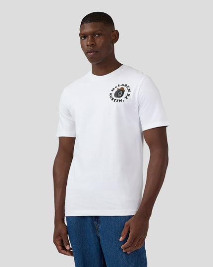 Mclaren 24 Austin T-Shirt - Bright White