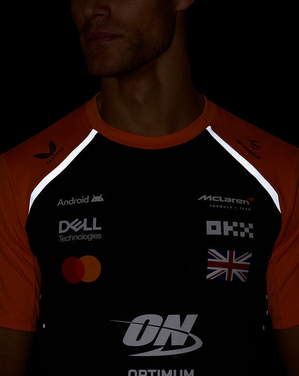 Mens McLaren F1 Team Lando Norris Set Up T-Shirt - Phantom