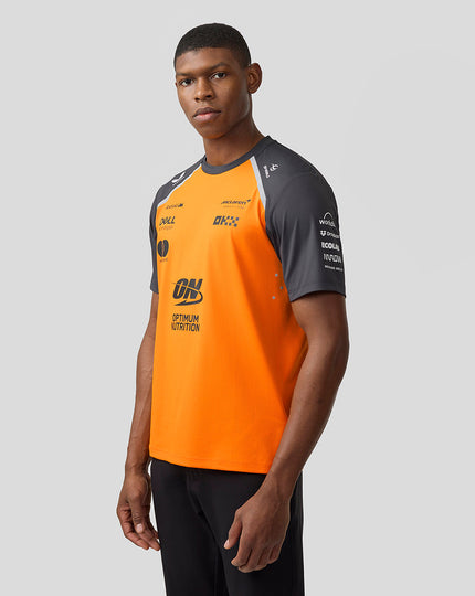 Mens McLaren F1 Team Set Up T-Shirt - Papaya