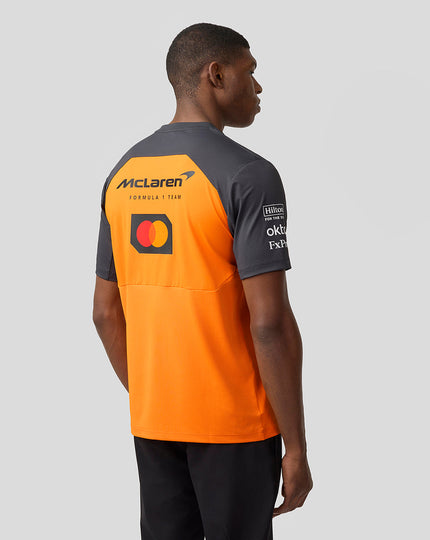 Mens McLaren F1 Team Set Up T-Shirt - Papaya
