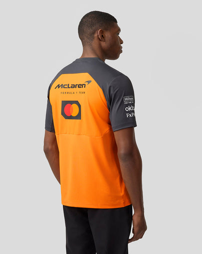 Mens McLaren F1 Team Set Up T-Shirt - Papaya