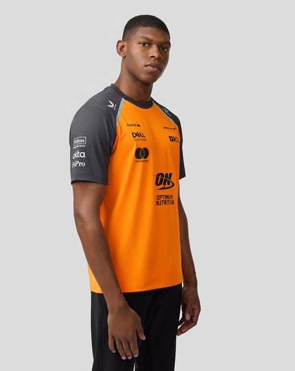 Mens McLaren F1 Team Set Up T-Shirt - Papaya