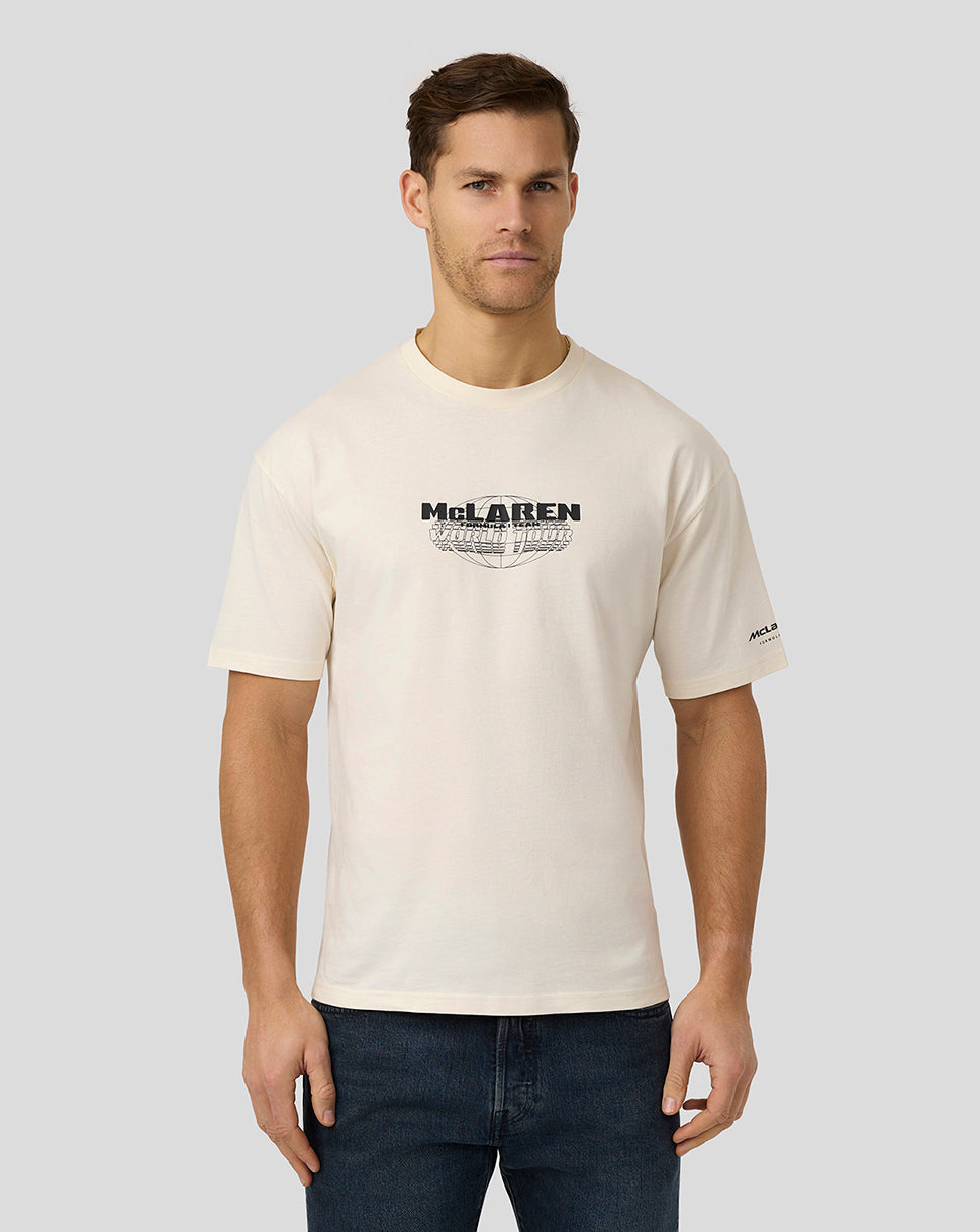 Unisex World Tour Graphic T-Shirt - Egret