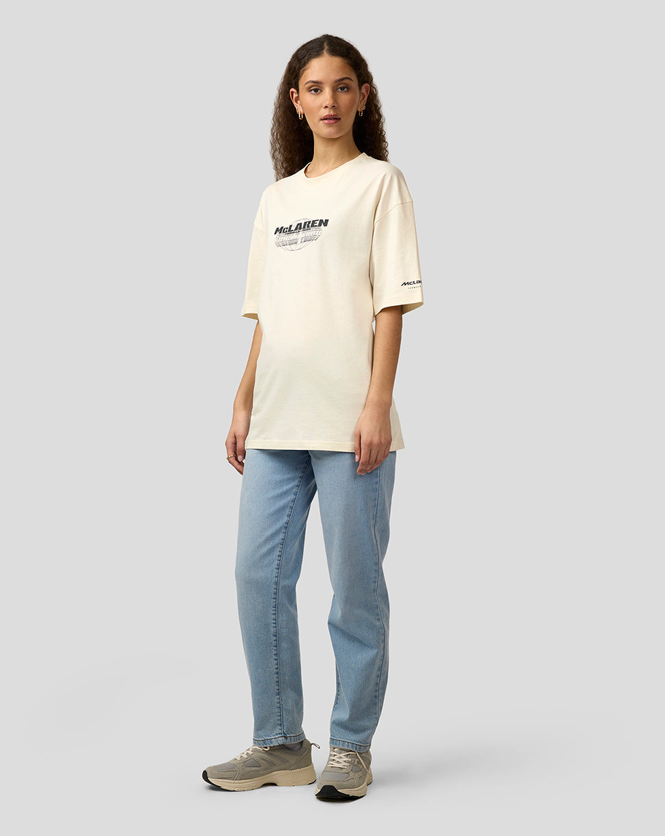 Unisex World Tour Graphic T-Shirt - Egret