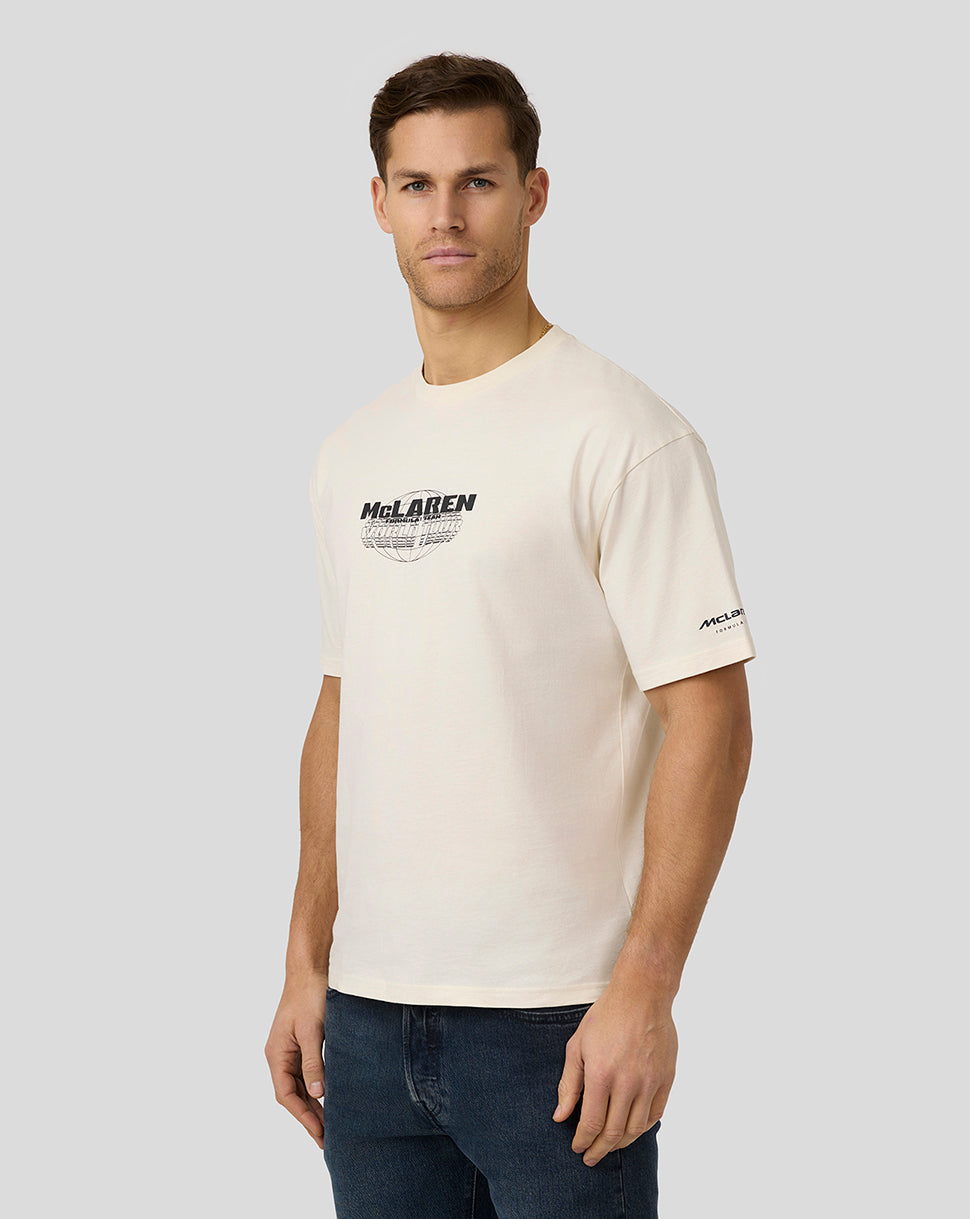 Unisex World Tour Graphic T-Shirt - Egret