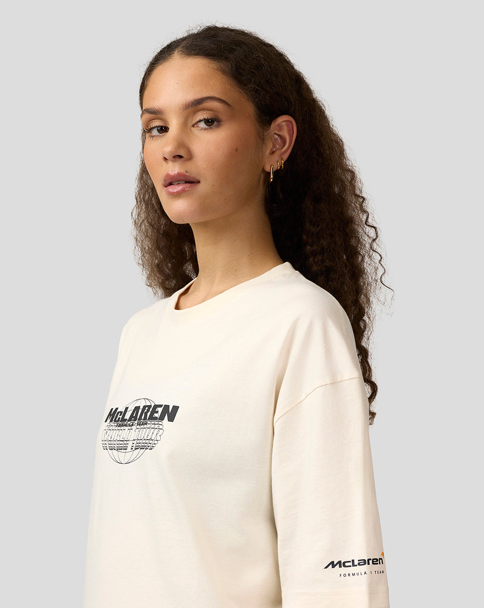 Unisex World Tour Graphic T-Shirt - Egret