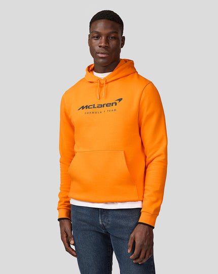 Unisex Core Essentials Hoodie - Papaya