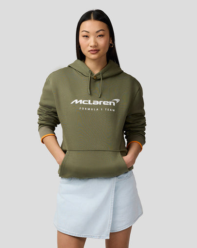 Unisex Core Essentials Hoodie - Deep Lichen Green