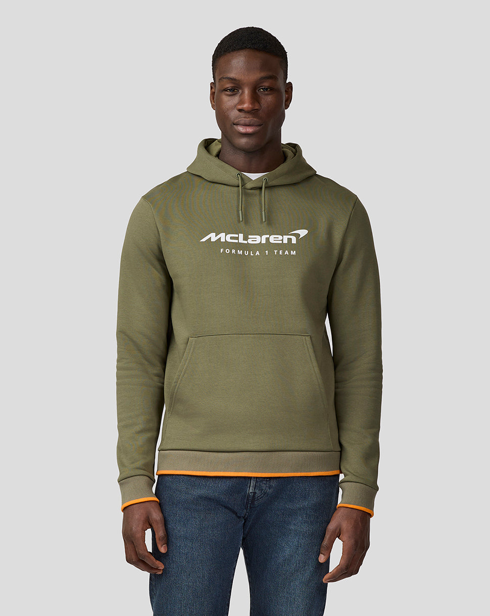 Unisex Core Essentials Hoodie - Deep Lichen Green
