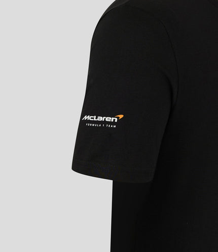 McLaren Unisex Track Poster Oscar Piastri Graphic Pack T-Shirt - Caviar