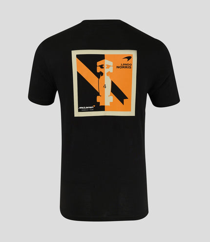 McLaren Unisex Track Car Lando Norris Graphic Pack T-Shirt - Caviar