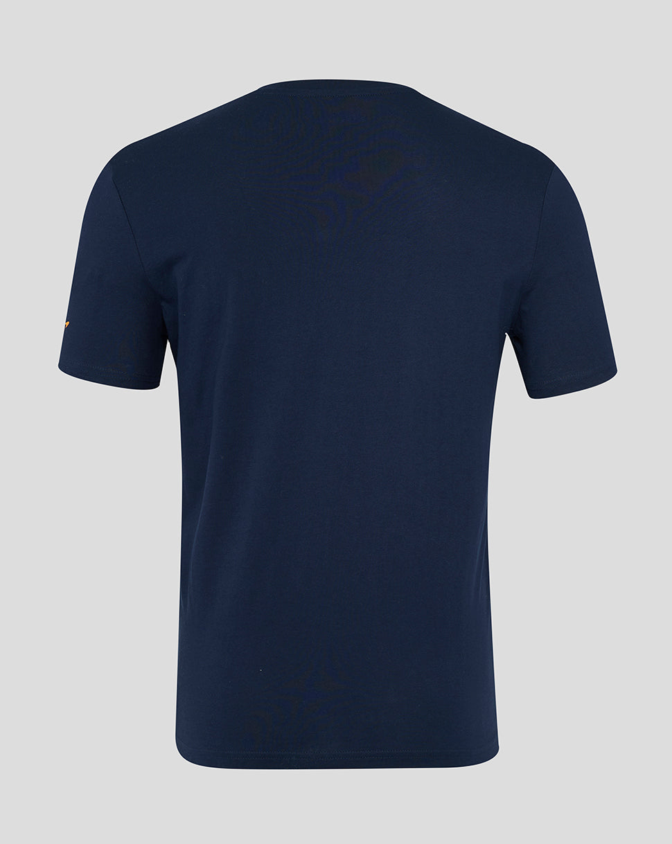 McLaren Unisex Regular Fit Miami Graphic T-Shirt - French Navy