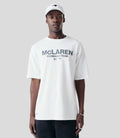 New Era McLaren Washed Pack Oversized T-Shirt - White