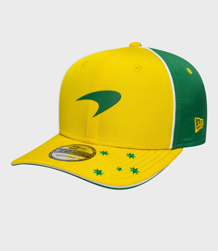 New Era x McLaren Australia Oscar Piastri 9Seventy Stretch Snap Cap - Green