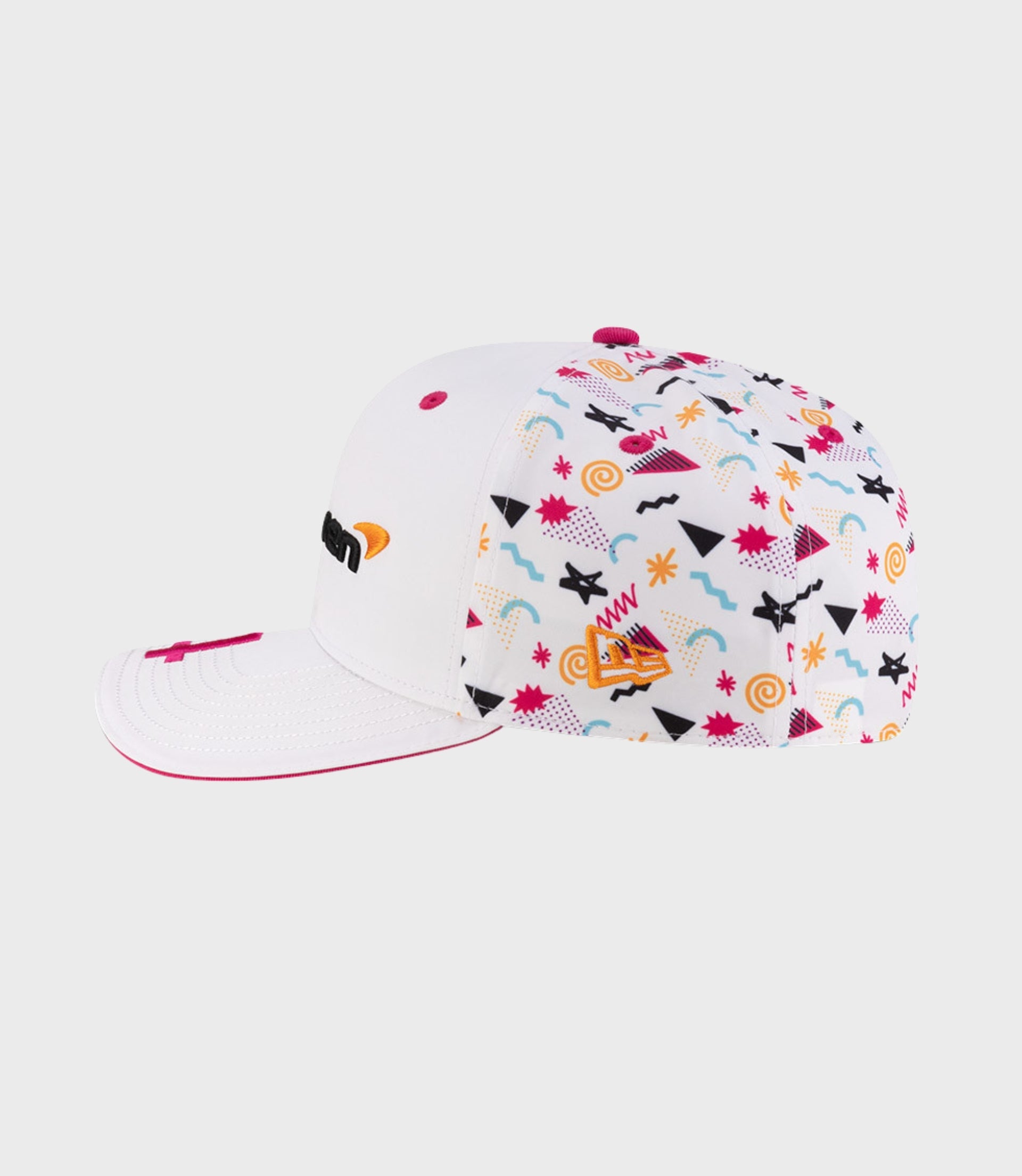 New Era x McLaren Lando Norris Miami 9Seventy Stretch Snap Cap - White