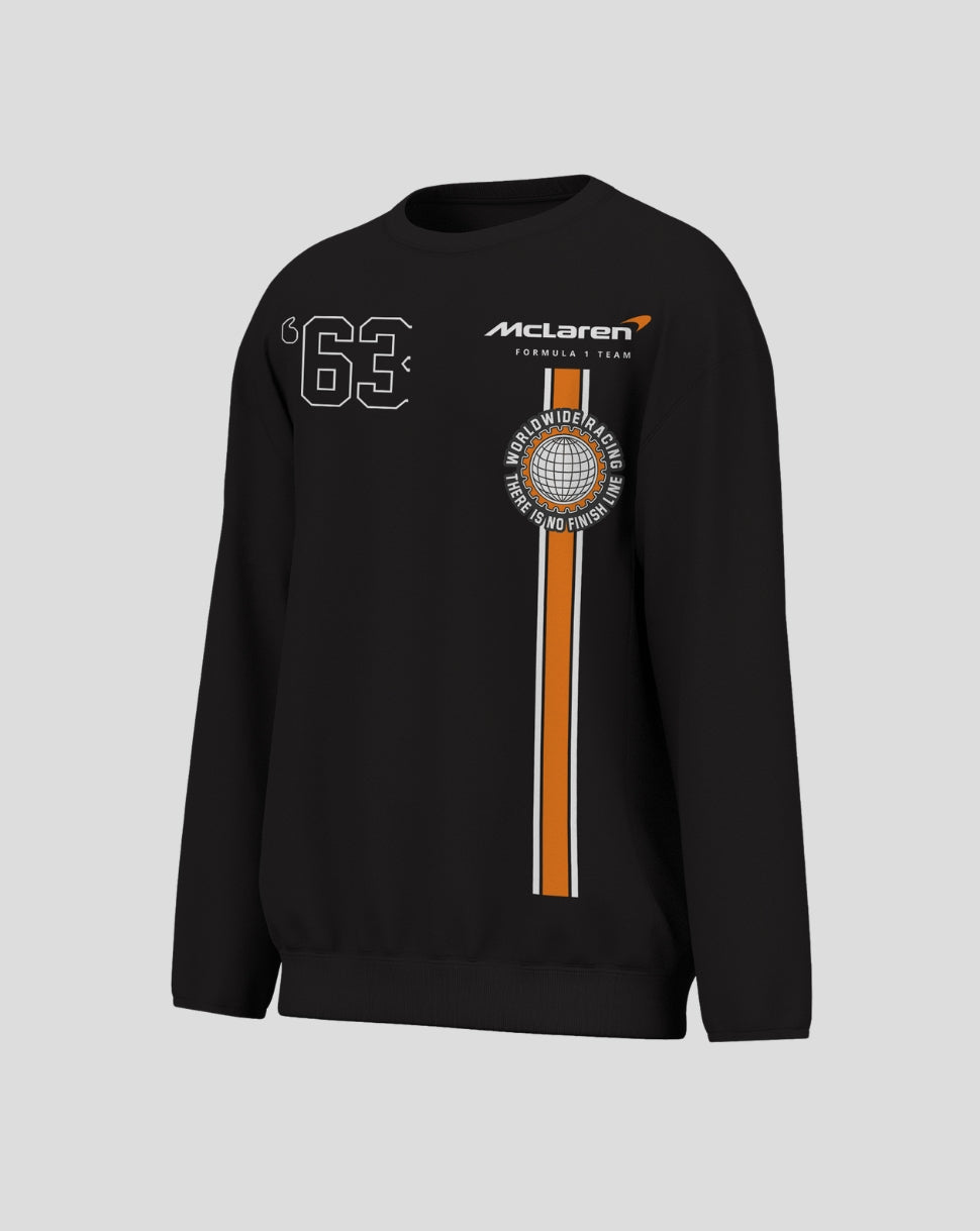 McLaren Mens Race Lifestyle Sweatshirt - Black