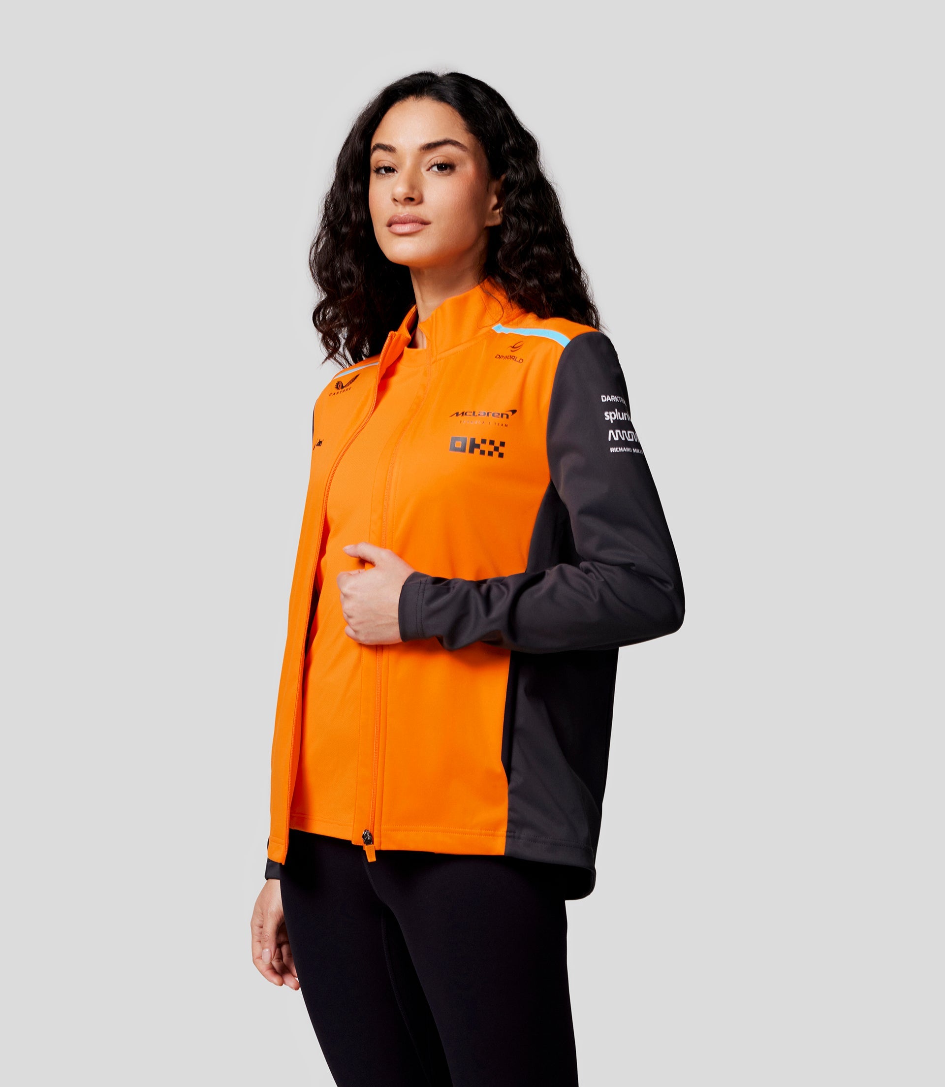 Womens Official Teamwear Soft Shell Jacket Formula 1