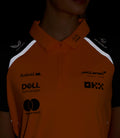 Official Womens McLaren Formula 1 Team Polo Shirt - Papaya/Phantom