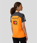 Official Womens McLaren Formula 1 Team Set Up T-Shirt - Papaya/Phantom