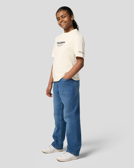 Junior World Tour Graphic T-Shirt - Egret