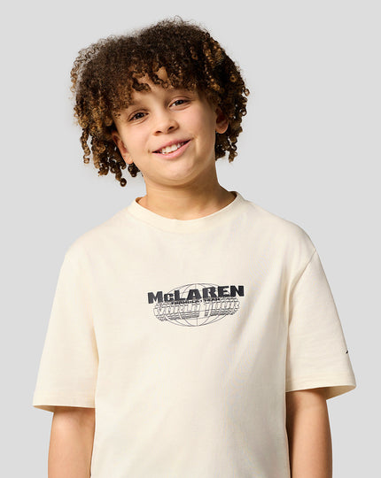Junior World Tour Graphic T-Shirt - Egret