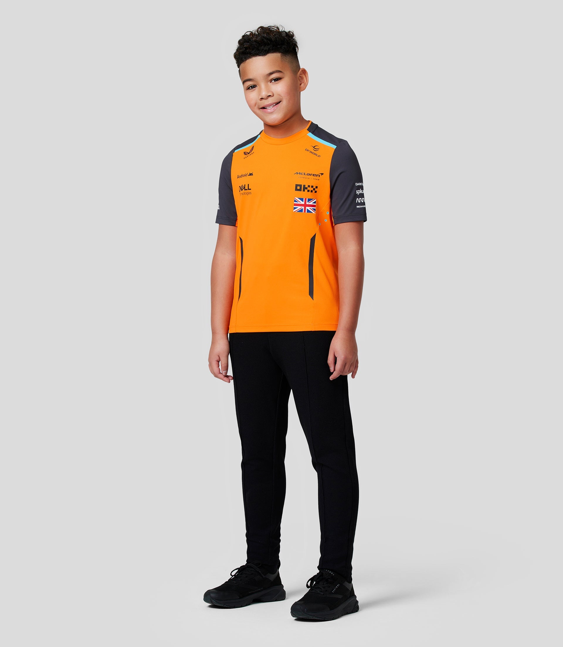 Junior Official Teamwear Set Up T-Shirt Lando Norris Formula 1