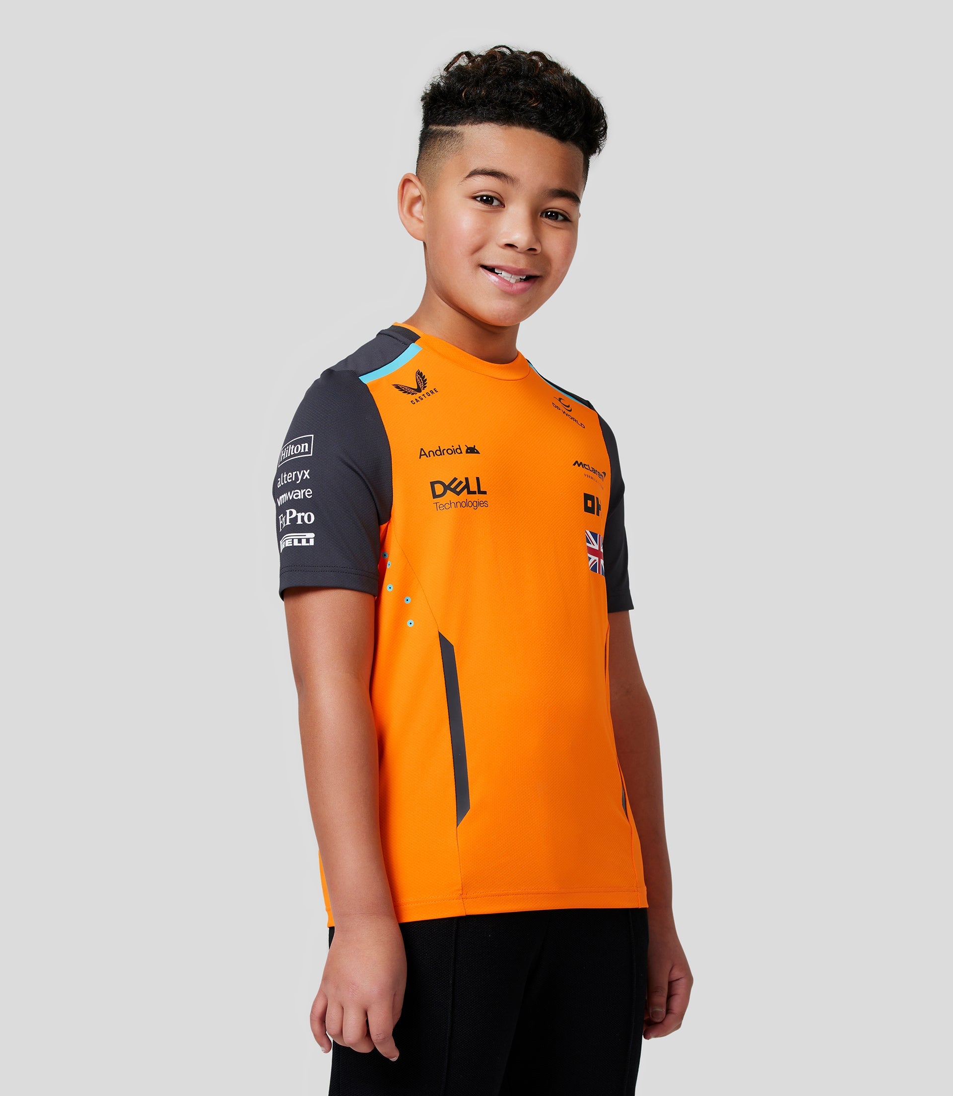 Junior Official Teamwear Set Up T-Shirt Lando Norris Formula 1