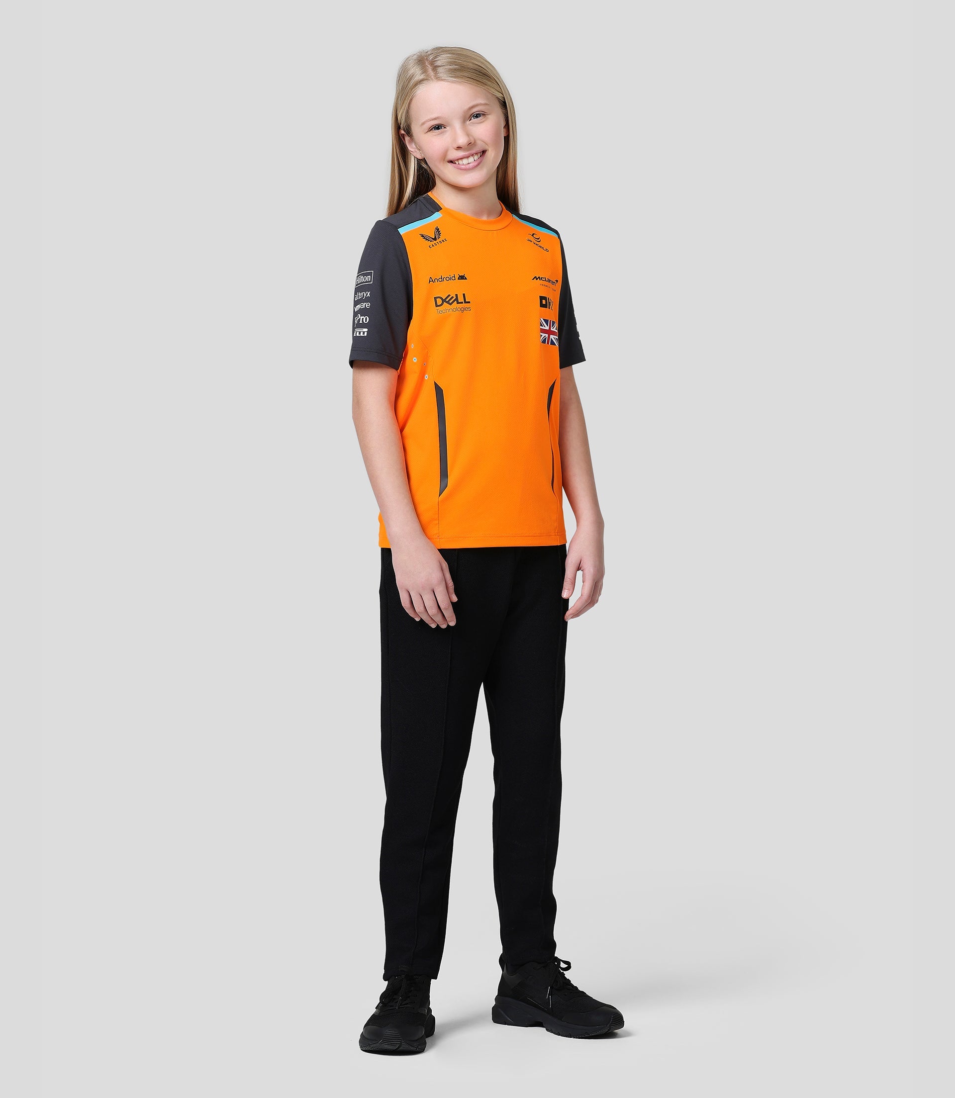 Junior Official Teamwear Set Up T-Shirt Lando Norris Formula 1