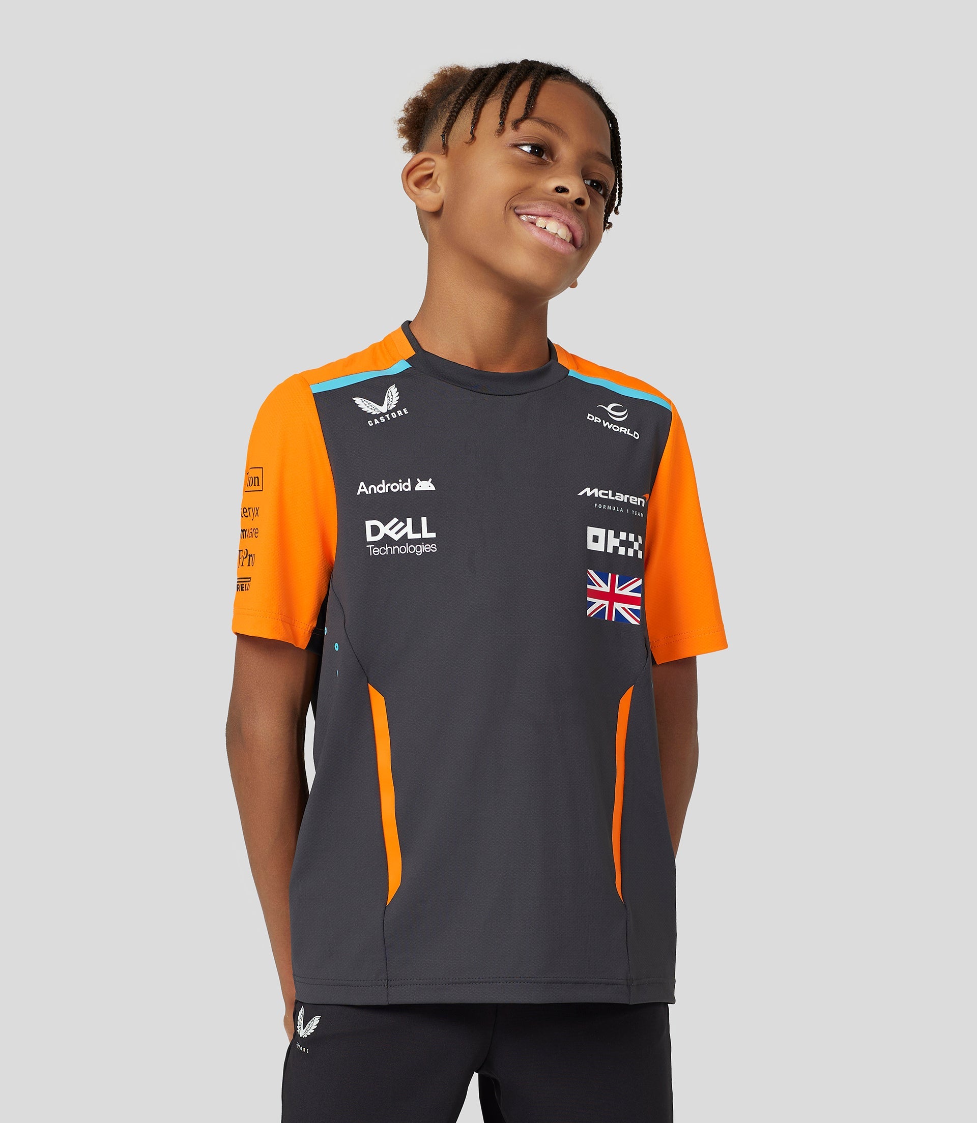 Junior Official Teamwear Set Up T-Shirt Lando Norris Formula 1