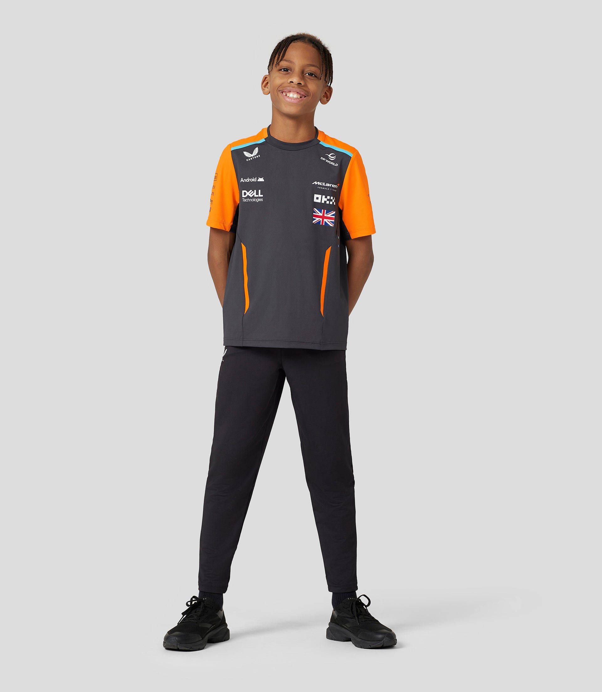 Junior Official Teamwear Set Up T-Shirt Lando Norris Formula 1