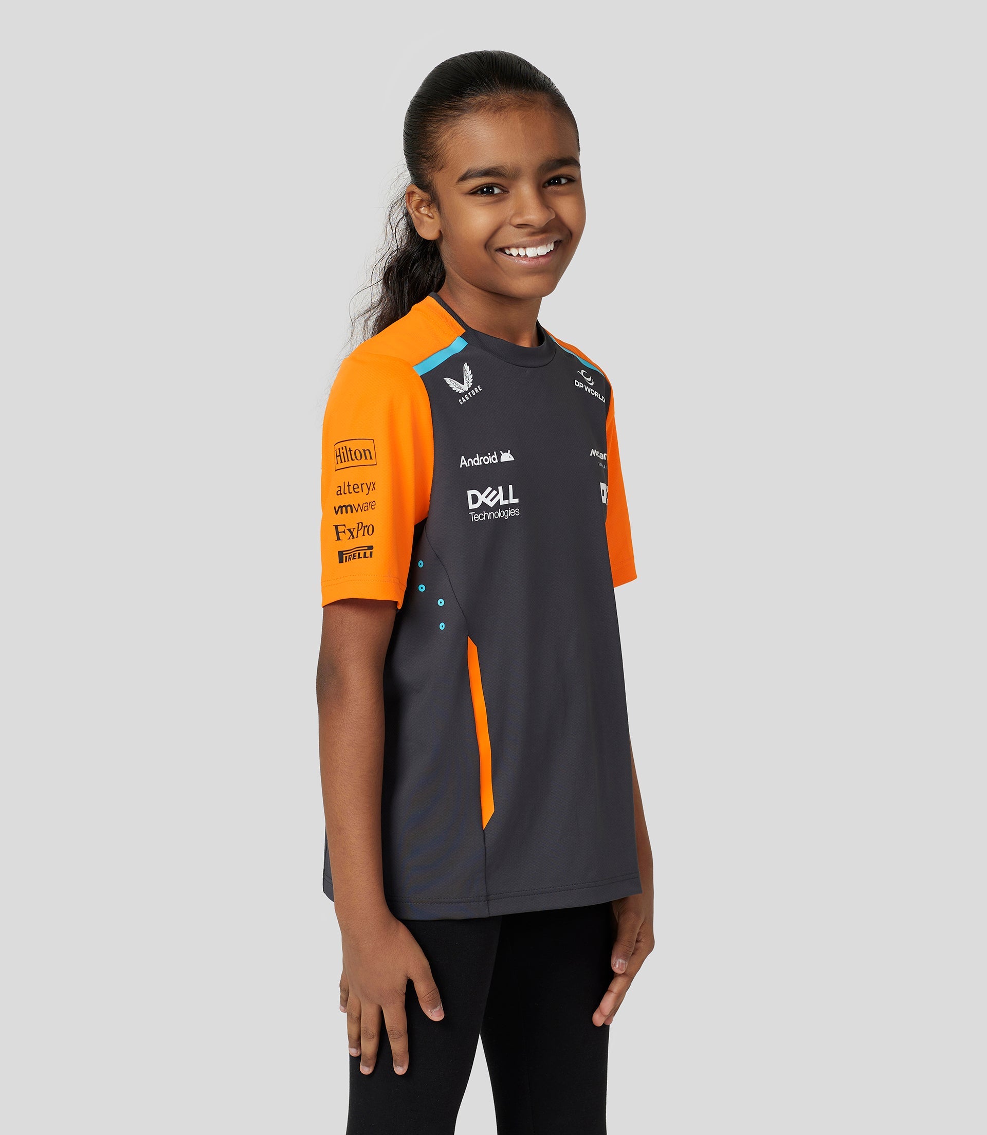 Junior Official Teamwear Set Up T-Shirt Lando Norris Formula 1