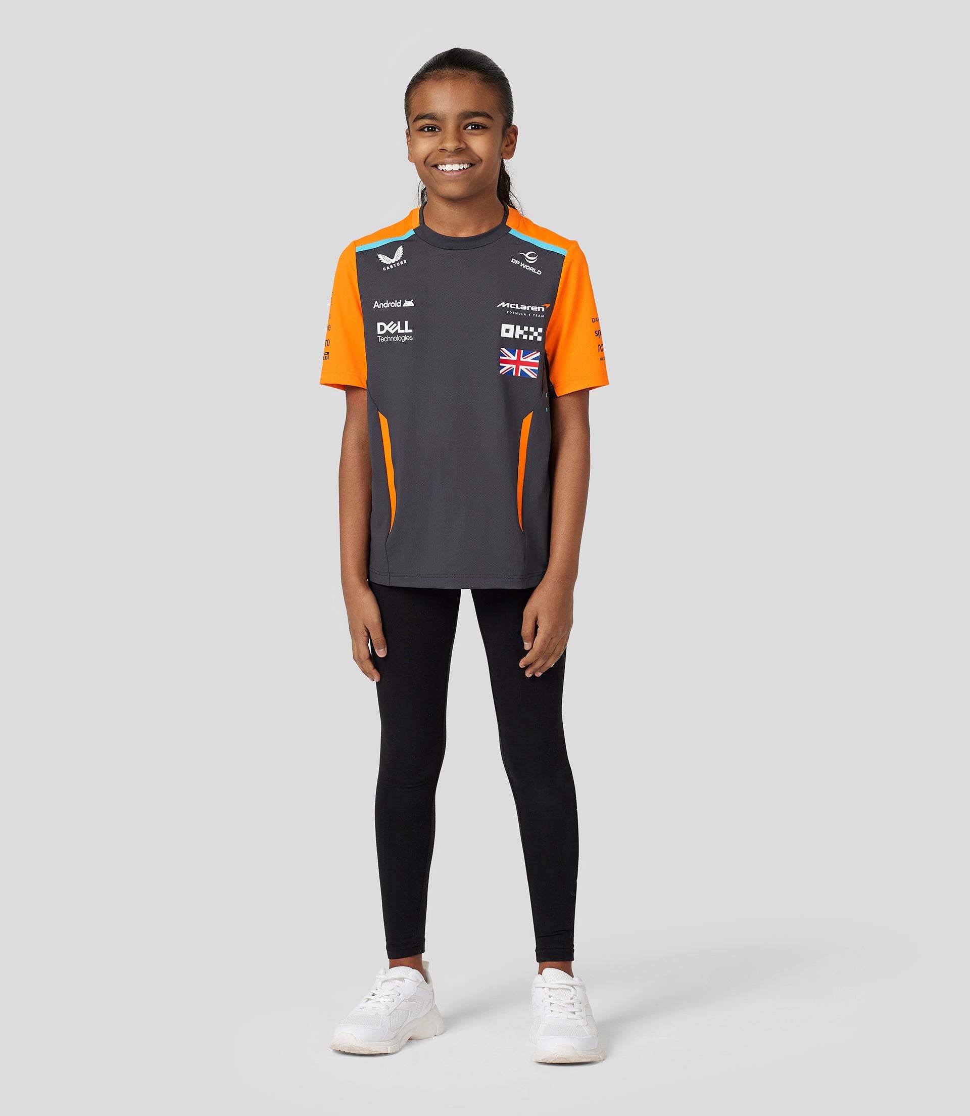 Junior Official Teamwear Set Up T-Shirt Lando Norris Formula 1