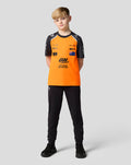 Official Junior McLaren Formula 1 Team Oacar Piastri Set Up T-Shirt - Papaya/Phantom