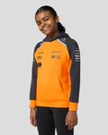 Official Junior McLaren Formula 1 Team Hooded Sweat - Papaya/Phantom