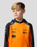 Official Junior McLaren Formula 1 Team Hooded Sweat - Papaya/Phantom