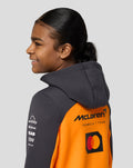 Official Junior McLaren Formula 1 Team Hooded Sweat - Papaya/Phantom