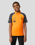 Official Junior McLaren Formula 1 Team Polo Shirt - Papaya/Phantom