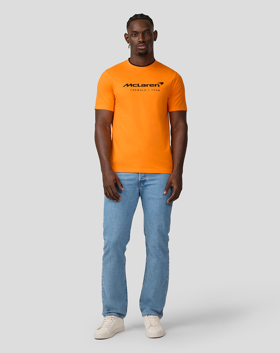 Mens Core Essentials T-Shirt - Papaya