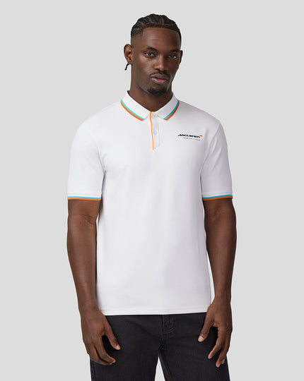 Mens Core Essentials Polo - White