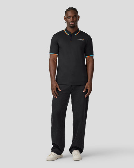 Mens Core Essentials Polo - Black