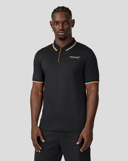 Mens Core Essentials Polo - Black